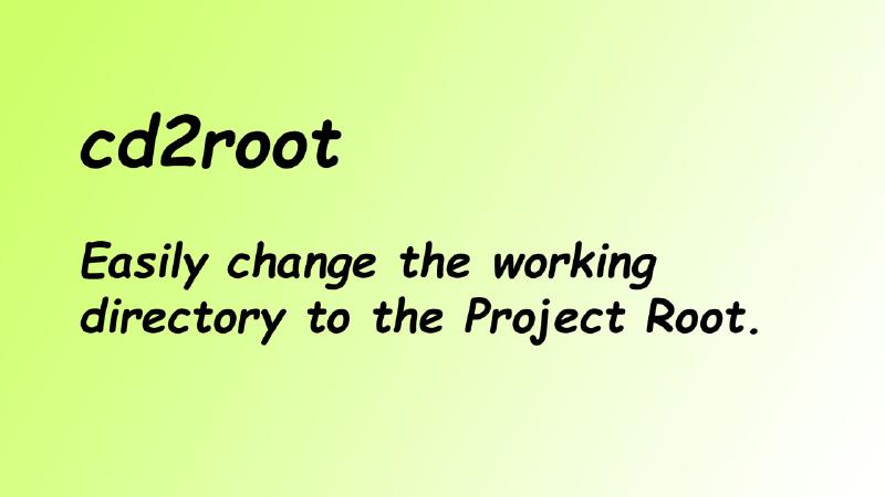 cd2root